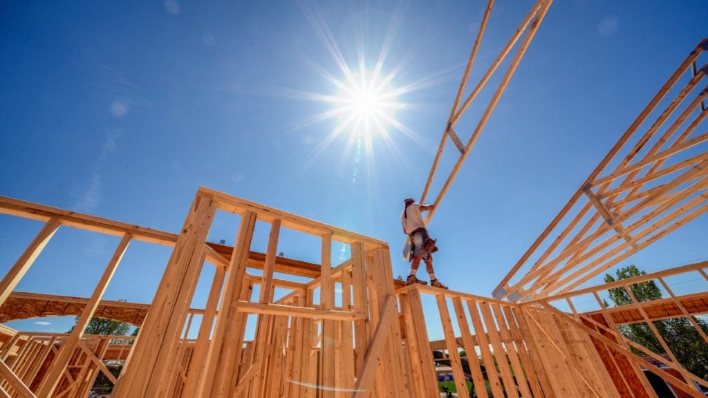 a home under construction